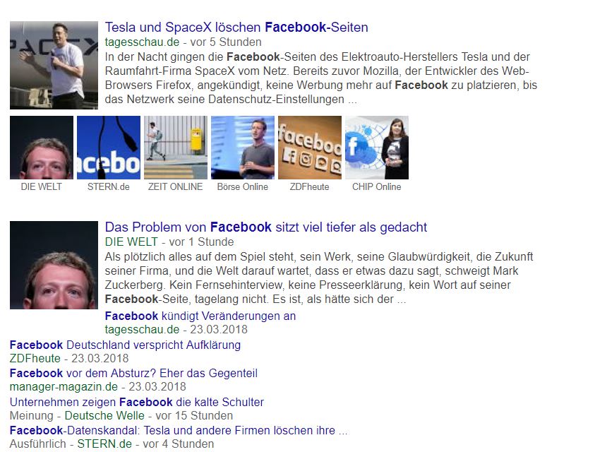 Facebook Datenschutz